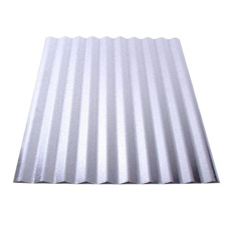 12 foot roofing metal sheets home depot|galvanized roof panels 12 ft.